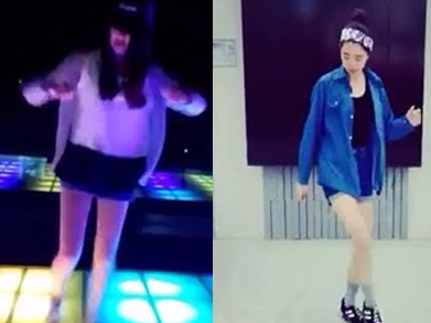 Trao luu Shuffle Dance khoe chan dai thu hut gioi tre hinh anh