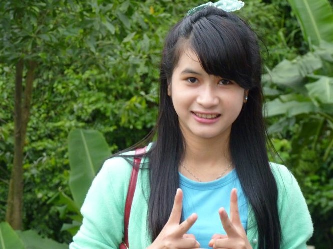 Nguyễn Thị Hằng, sinh viên năm 3, ĐH Luật Huế