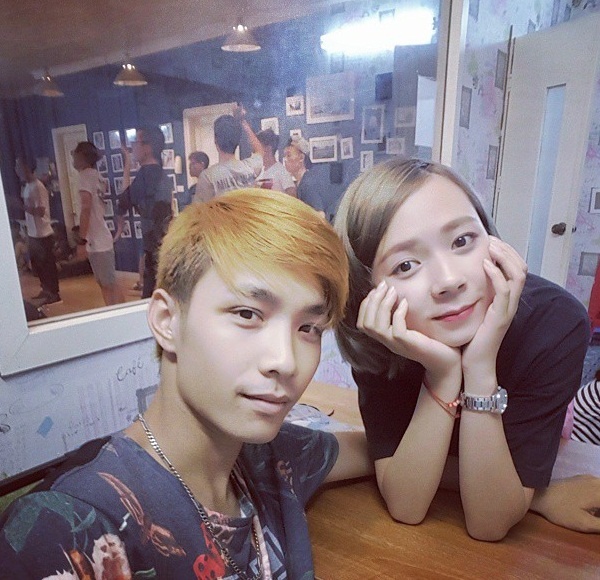 Ảnh đời thường của Tùng Phương - Ngọc Hoa. Ảnh: NVCC