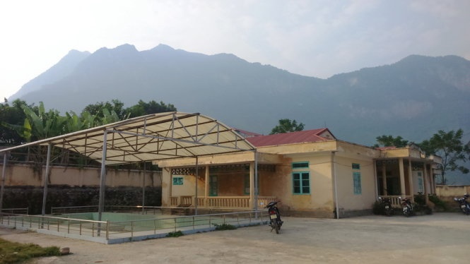 Trường mầm non thị trấn Mường Lát, huyện Mường Lát (Thanh Hóa) đã và đang xuống cấp nghiêm trọng, bỏ hoang lâu nay. Ảnh: Hà Đồng