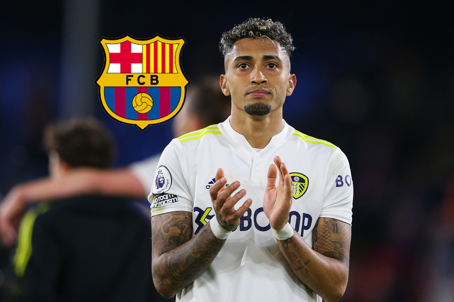 Barca dat thoa thuan chieu mo Raphinha hinh anh