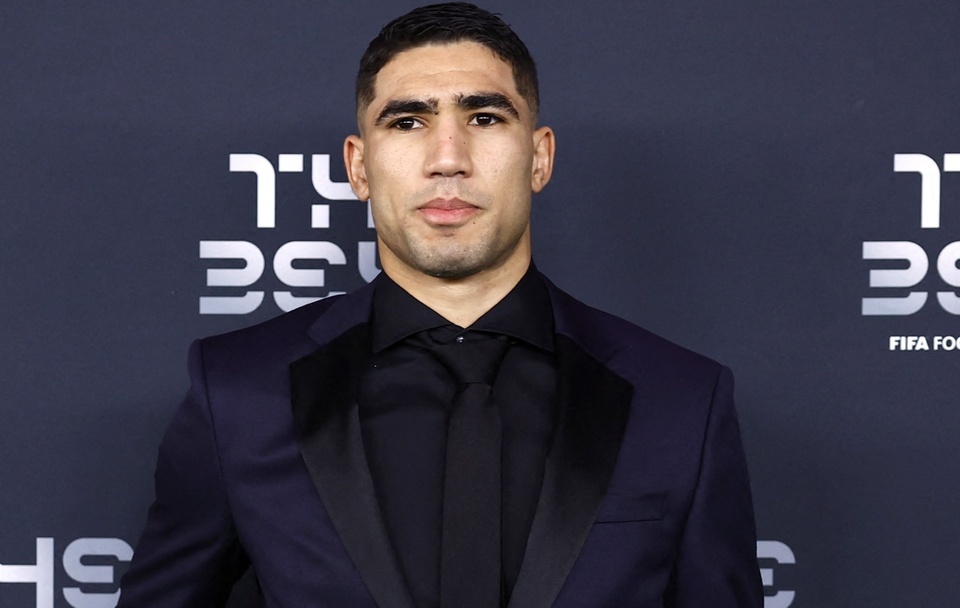 Hakimi thua nhan bi gai bay hinh anh