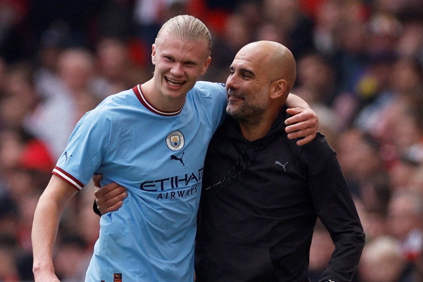 Haaland dung truoc mua giai lich su tai Man City hinh anh