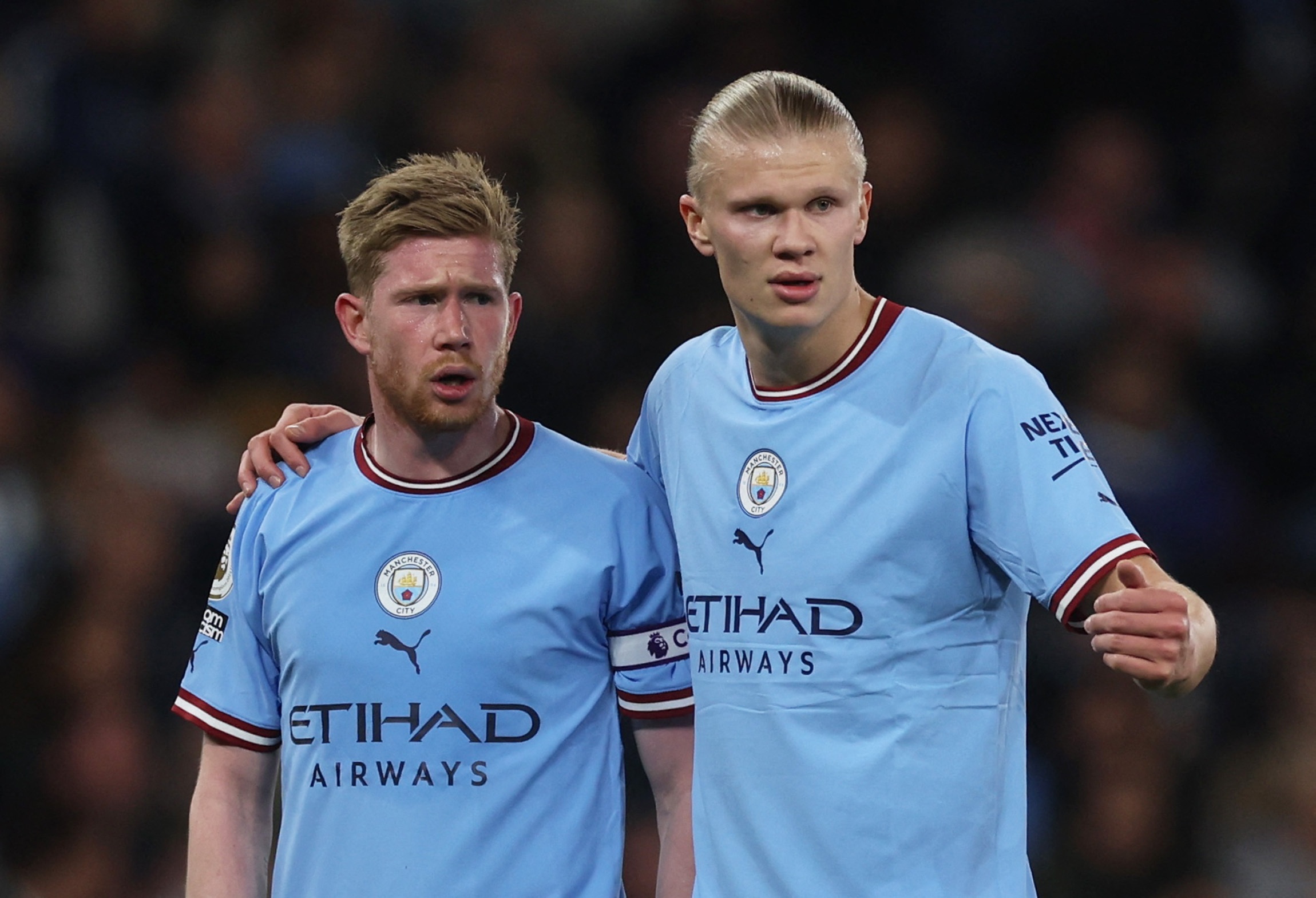 Haaland va De Bruyne la hoan doi hoan hao cua Man City hinh anh