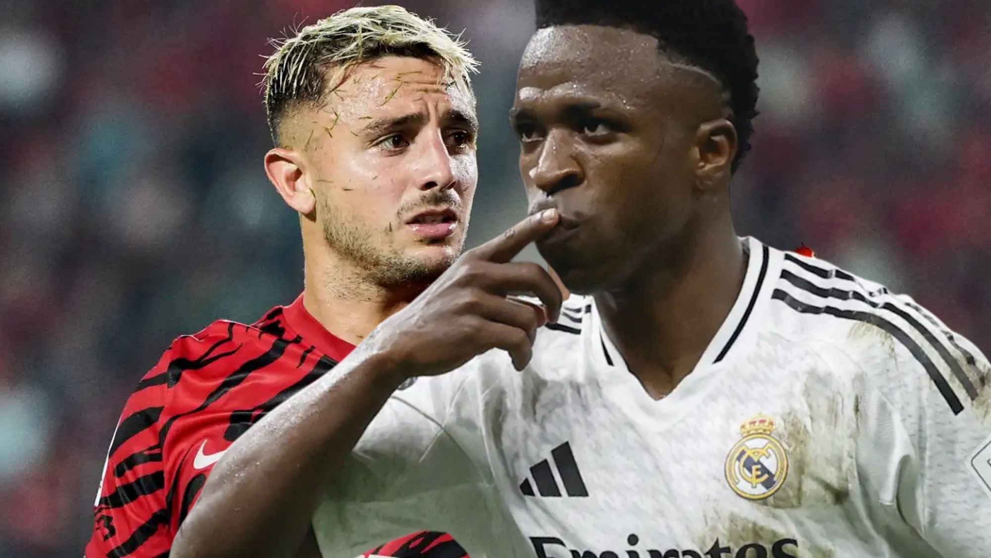 Vinicius xo xat voi doi thu hinh anh