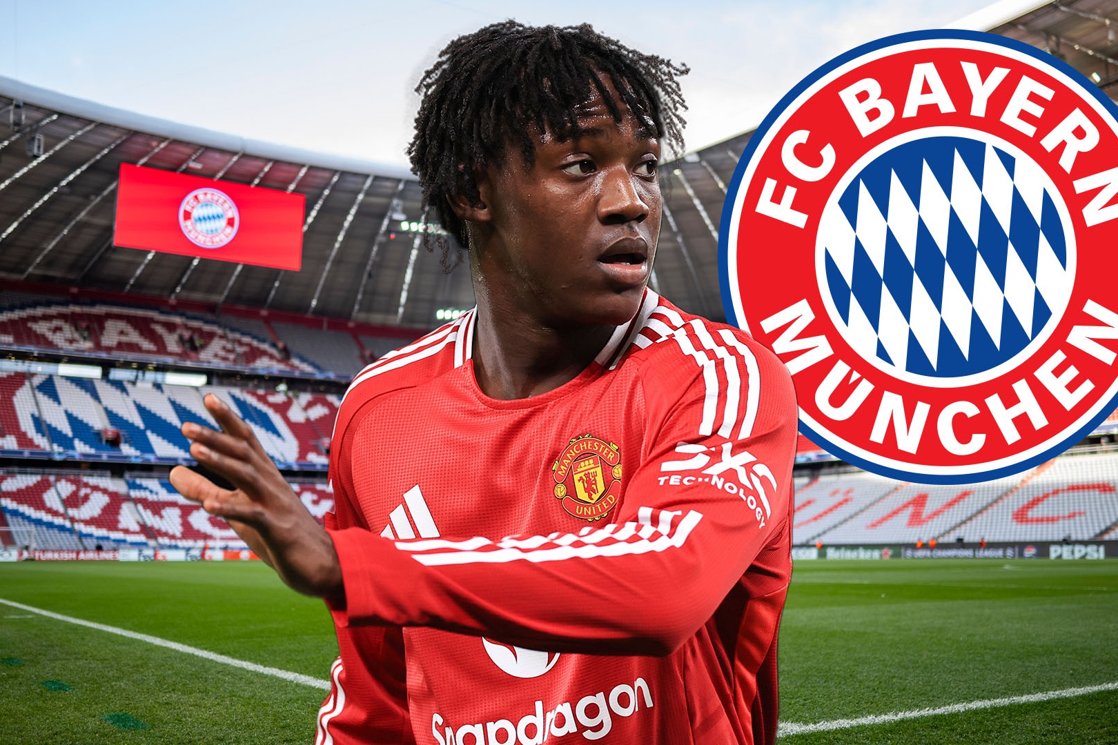 Bayern Munich san don Mainoo hinh anh