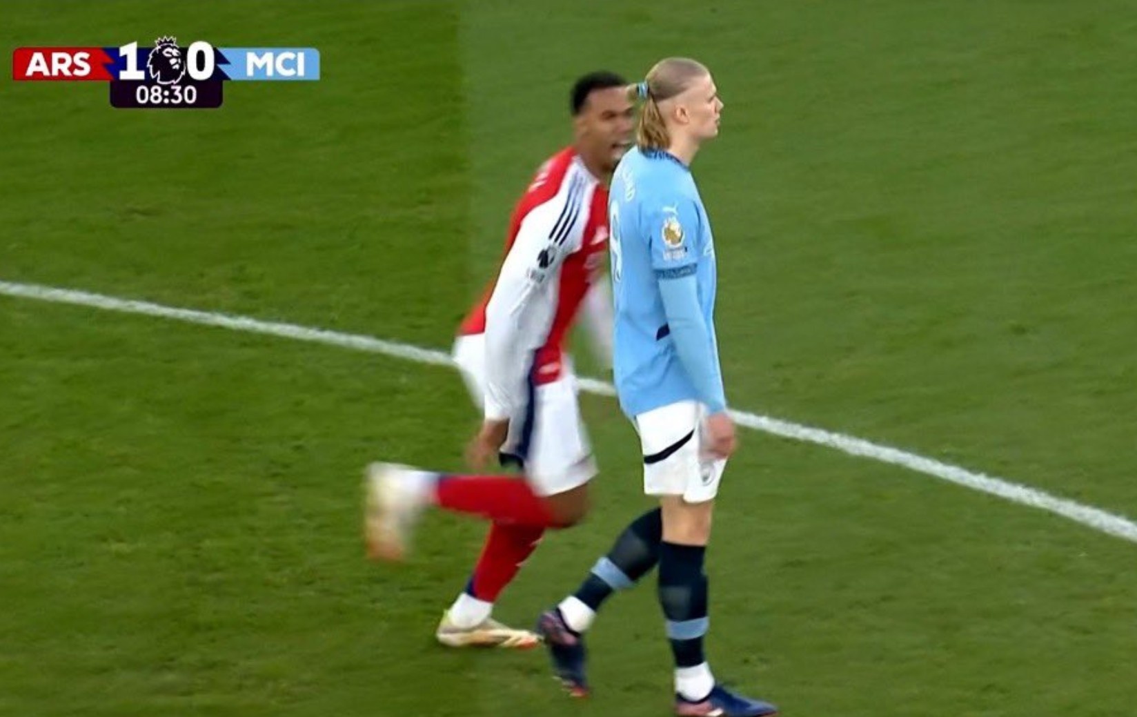 Haaland bi trung ve Arsenal che nhao hinh anh