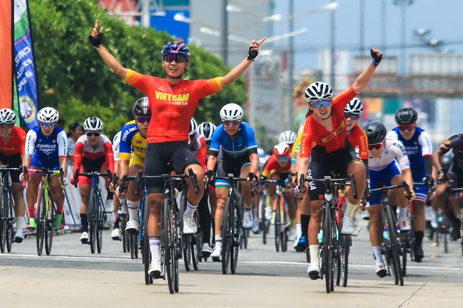 Tuyen Viet Nam duoc cho muon xe dap du giai chau A hinh anh