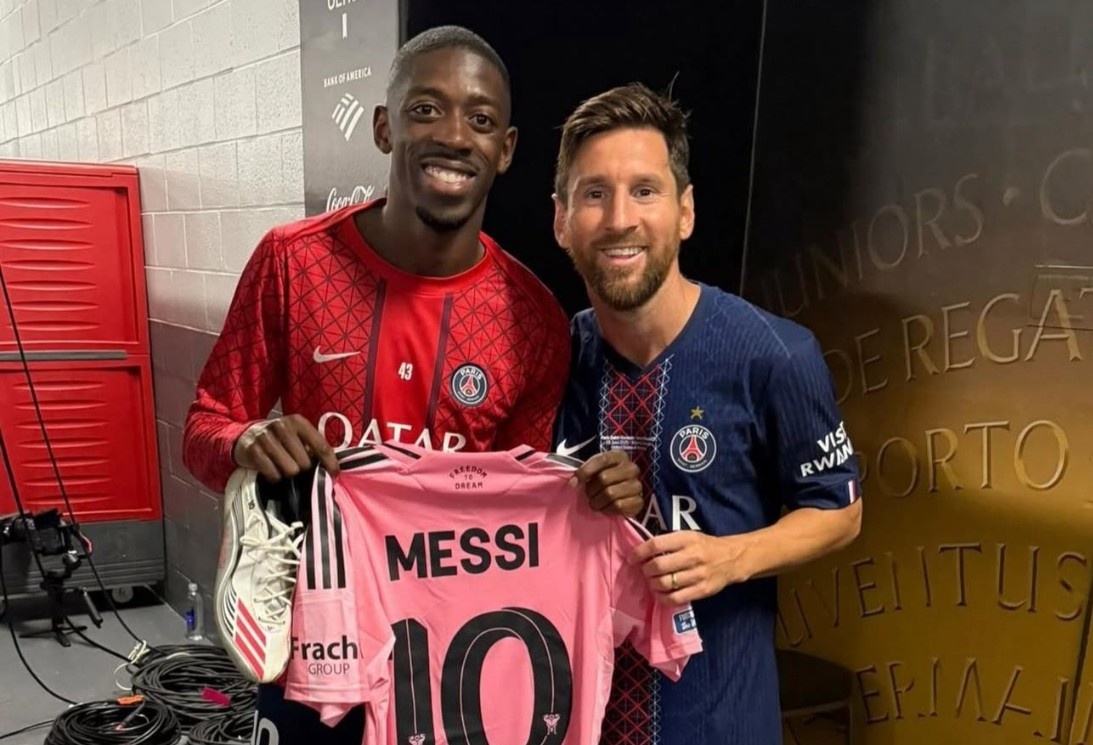 Dembele an ui Messi hinh anh