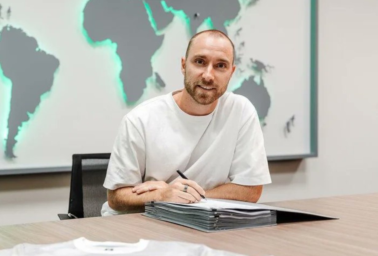 Eriksen giam manh thu nhap sau khi roi MU hinh anh