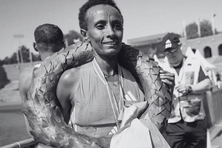 Nha vo dich marathon qua doi o tuoi 30 hinh anh