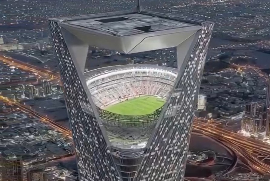 Ke hoach xay san van dong 'dien ro' cua Saudi Arabia hinh anh