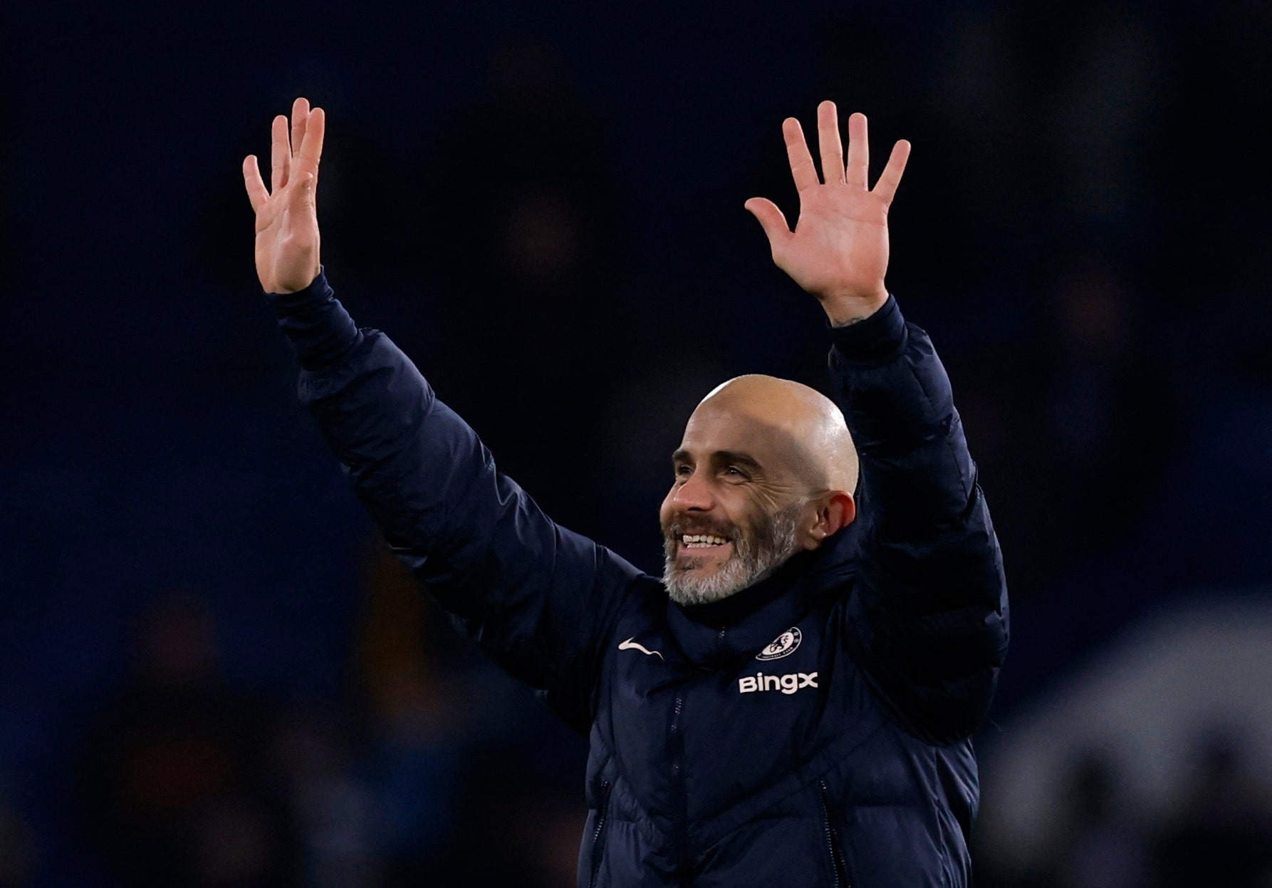 HLV Chelsea be mat vi hinh anh nhay cam hinh anh