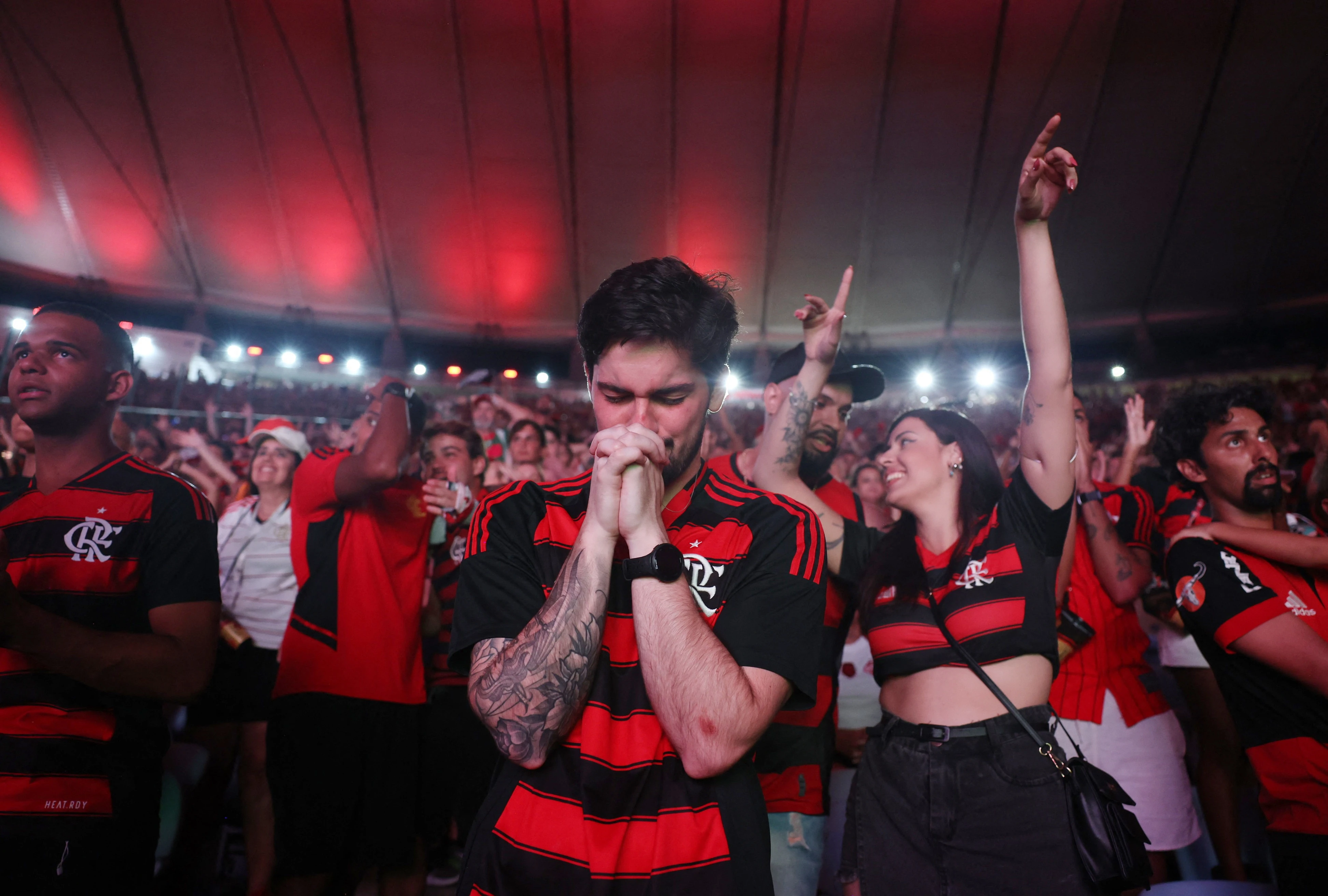 Flamengo vo oa cam xuc trong ngay vo dich hinh anh