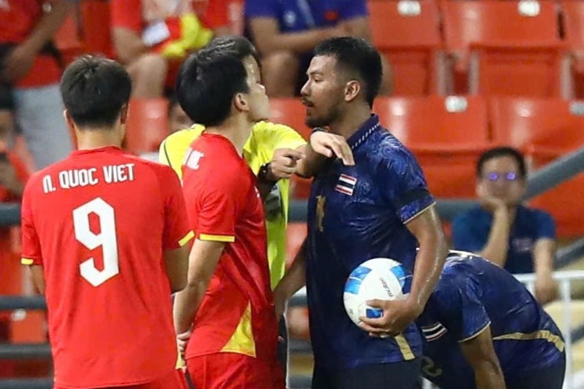 Thai Lan lan thu 3 lien tiep thua chung ket SEA Games hinh anh