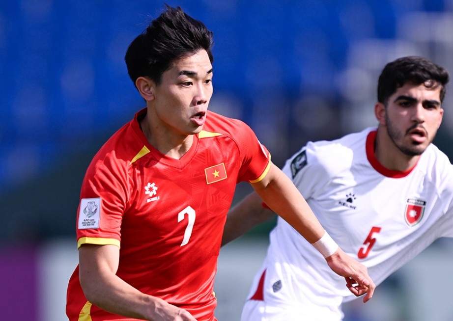 Phan ung cua Dinh Bac sau tran thang U23 Jordan hinh anh