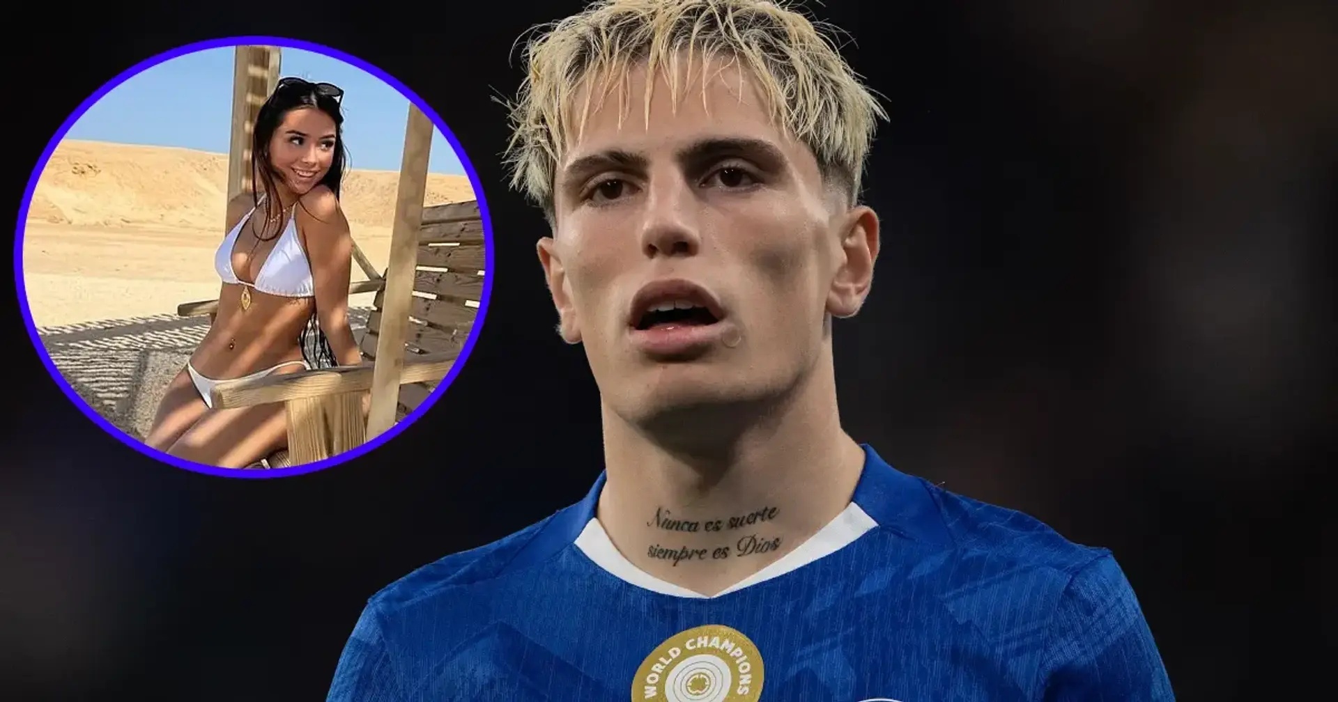 Garnacho cho ban gai moi tieu tien tha ga hinh anh