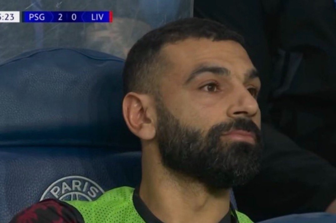 Phan ung cua Salah khi du bi truoc PSG hinh anh