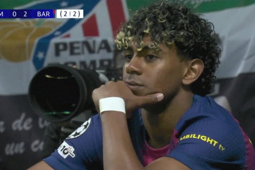 Khoanh khac 'trieu view' cua Yamal hinh anh