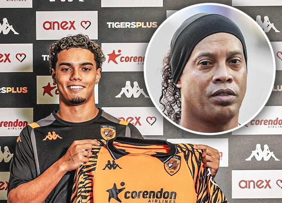 Con trai Ronaldinho: 'Toi khong muon giong bo' hinh anh