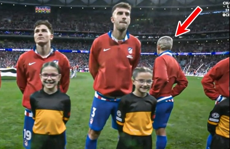 Khoanh khac xuc dong cua Griezmann hinh anh