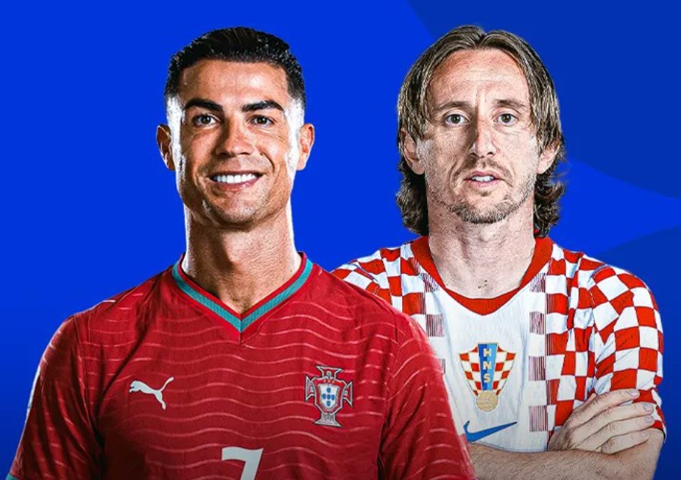 Bo Dao Nha vs Croatia: Ronaldo da chinh hinh anh