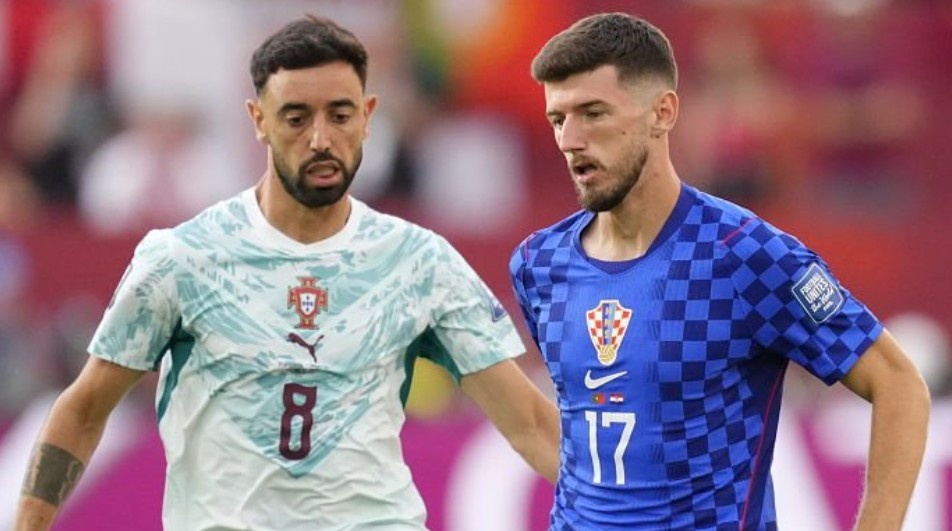 Bo Dao Nha 0-0 Croatia: Bruno Fernandes bo lo co hoi hinh anh