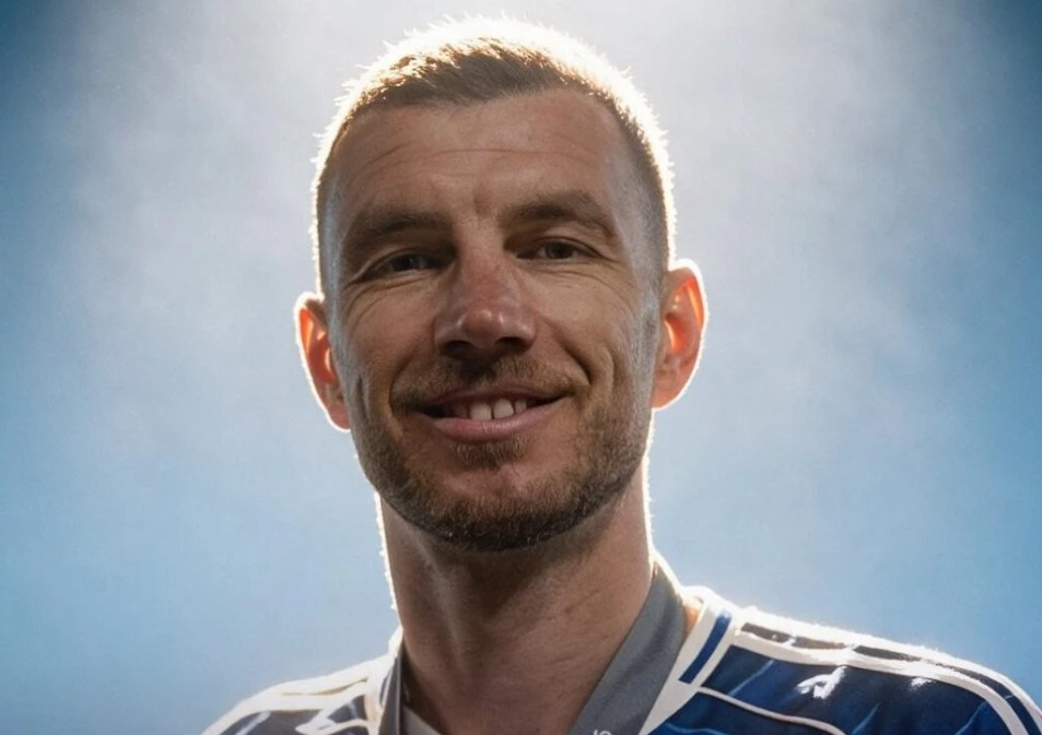 Dzeko gây ngỡ ngàng ở tuổi 40
