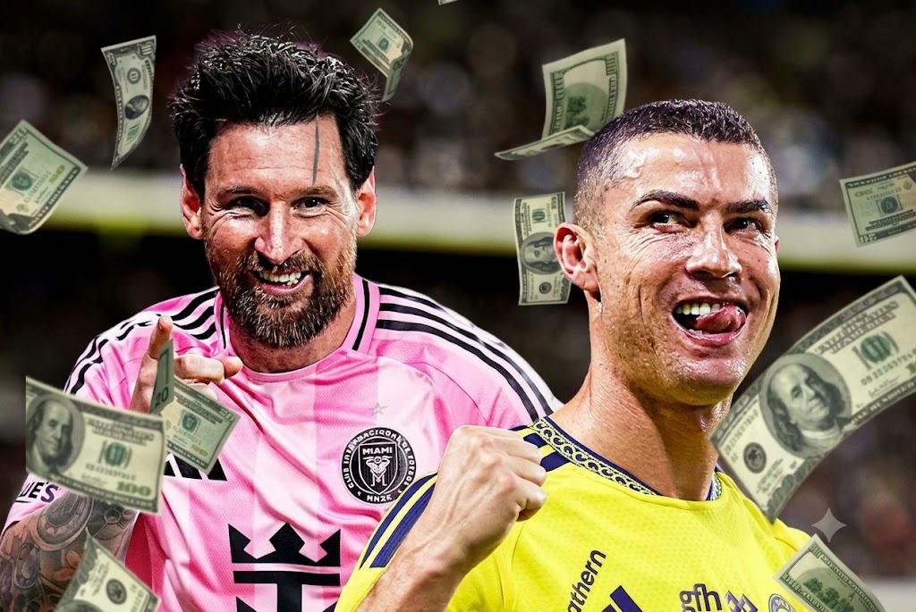 Nhờ đâu Ronaldo kiếm tiền gấp đôi Messi?