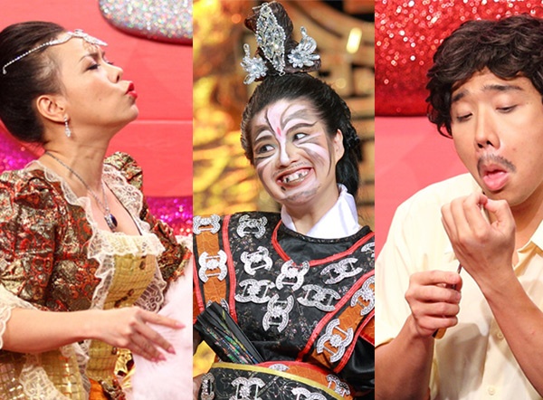 Tran Thanh - Le Khanh ru nhau choc cuoi khan gia hinh anh
