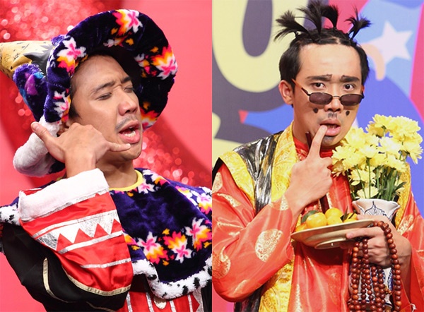 Nhung vai dien mam tom cua Tran Thanh tren san khau hai hinh anh