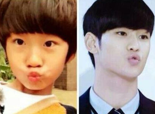 Sao nhi 'Bo oi minh di dau the' giong het Kim Soo Hyun hinh anh