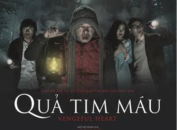 Hau truong 'Qua tim mau' voi Thai Hoa va Victor Vu hinh anh