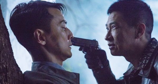 Cảnh diễn hiếm hoi của Ngô Ngạn Tổ và Trương Gia Huy trong phim Ma cảnh.