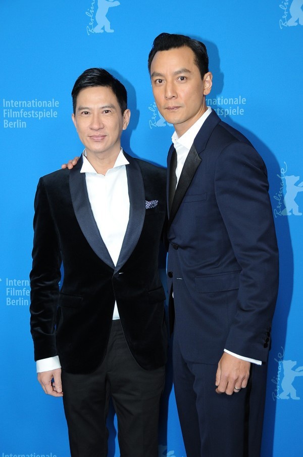 Trương Gia Huy và Ngô Ngạn Tổ tại buổi ra mắt phim ở Đức, trong khuôn khổ LHP quốc tế Berlin 2014.