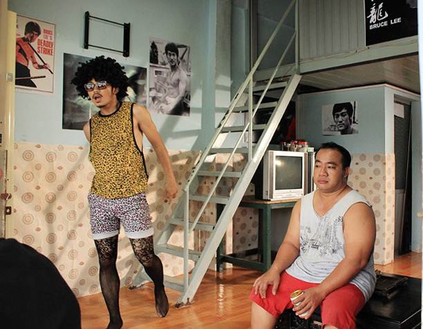 Căn nhà nhỏ của Lý Tiểu Hiền ngập tràn hình ảnh Lý Tiểu Long.