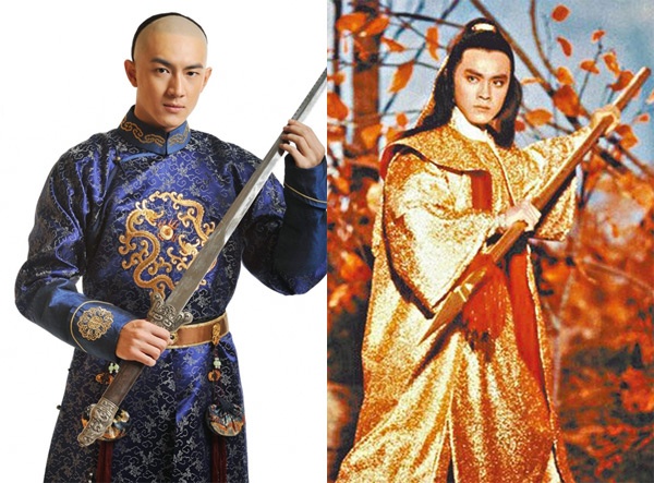 Lâm Canh Tân đảm nhận vai chính trong bộ phim do chàng Tam thiếu gia của 38 năm trước (phải)  thực hiện.