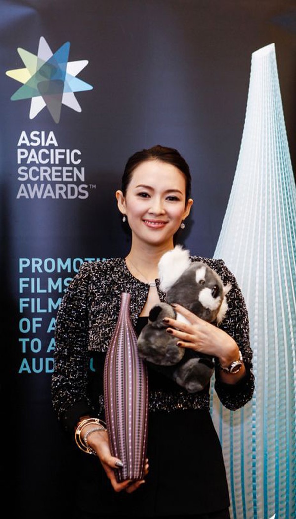 Tại Giải thưởng điện ảnh châu Á - Thái Bình Dương (Asia Pacific Screen Awards) lần thứ 8, ngày 11/12/2013.
