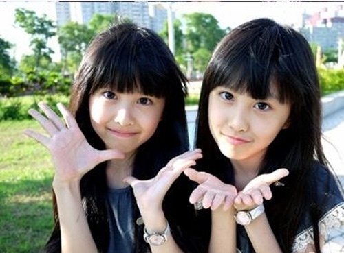 Sandy va Mandy nhay Gangnam Style hinh anh