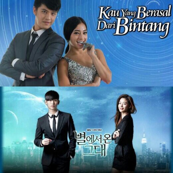 Kau Yang Berasal Dari Bintang là phiên bản làm lại của Vì sao đưa anh tới.