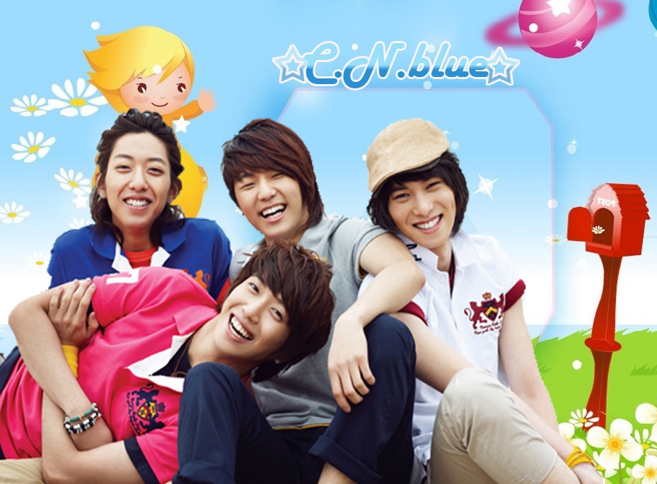 Cac chang trai CNBlue phu song truyen hinh Viet hinh anh