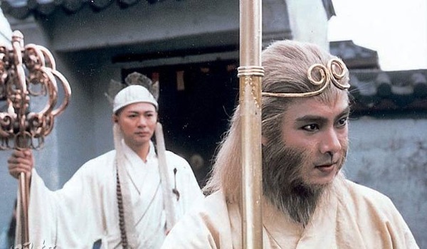 Trương Vệ Kiện với hình ảnh Tôn Ngộ Không trong phim Tây du ký TVB năm 1996.