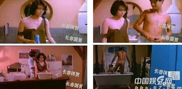 Cảnh nóng của Châu Nhuận Phát và Trịnh Du Linh.