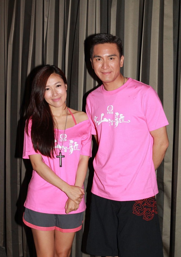 Trong phim Hàn sơn tiềm long, Mã Quốc Minh đóng cặp với Lý Thi Vận.