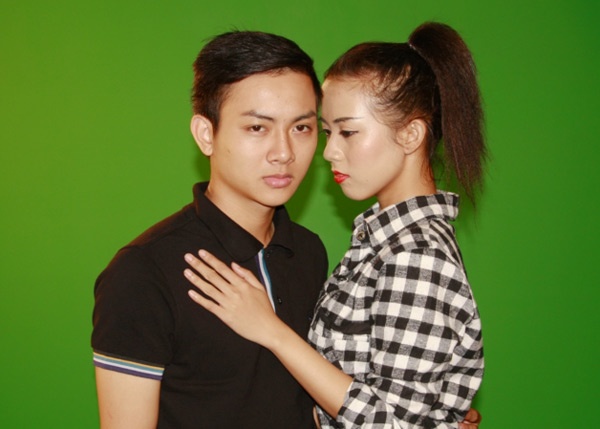 Hoai Lam tuyen nguoi yeu cho MV dau tay hinh anh