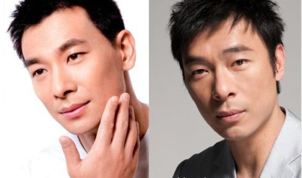 Ngôi sao võ thuật phim truyền hình Triệu Văn Trác và ca sĩ Hứa Chí An.