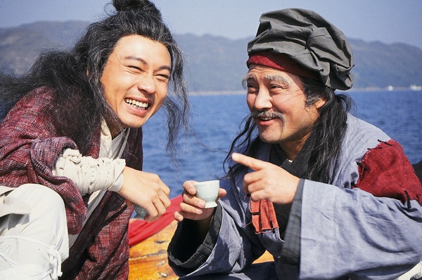 Lê Diệu Tường vai Châu Bá Thông và Lưu Đan vai Hồng Thất Công.