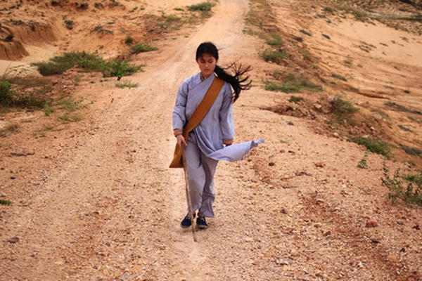 Cảnh phim Hiệp sĩ mù.