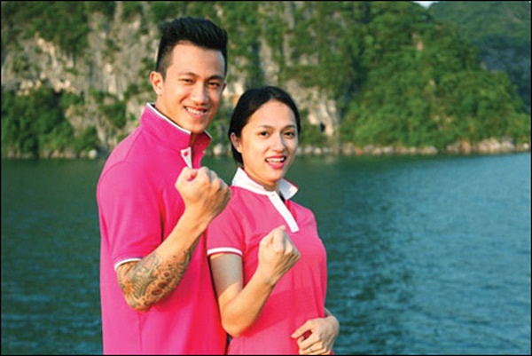 Hương Giang idol tham gia chương trình Cuộc đua kỳ thú 2014.