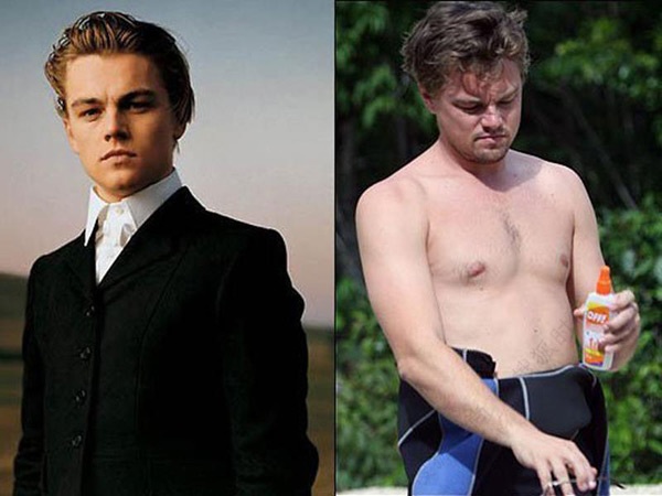 Năm 1997, bộ phim Titanic đã đưa Leonardo DiCaprio lên đỉnh cao sự nghiệp, trở thành thần tượng của hàng triệu thiếu nữ khắp thế giới khi mới 23 tuổi. Năm 2013, tác phẩm nổi tiếng này tái ngộ khán giả với định dạng 3D nhưng chàng Jack năm nào đã biến thành một gã đàn ông bụng phệ.